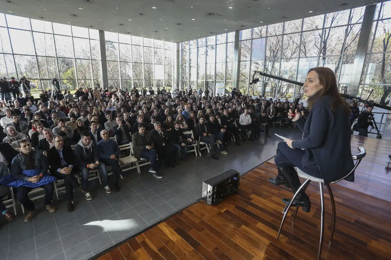 Vidal reunió a su gabinete en Vicente López 