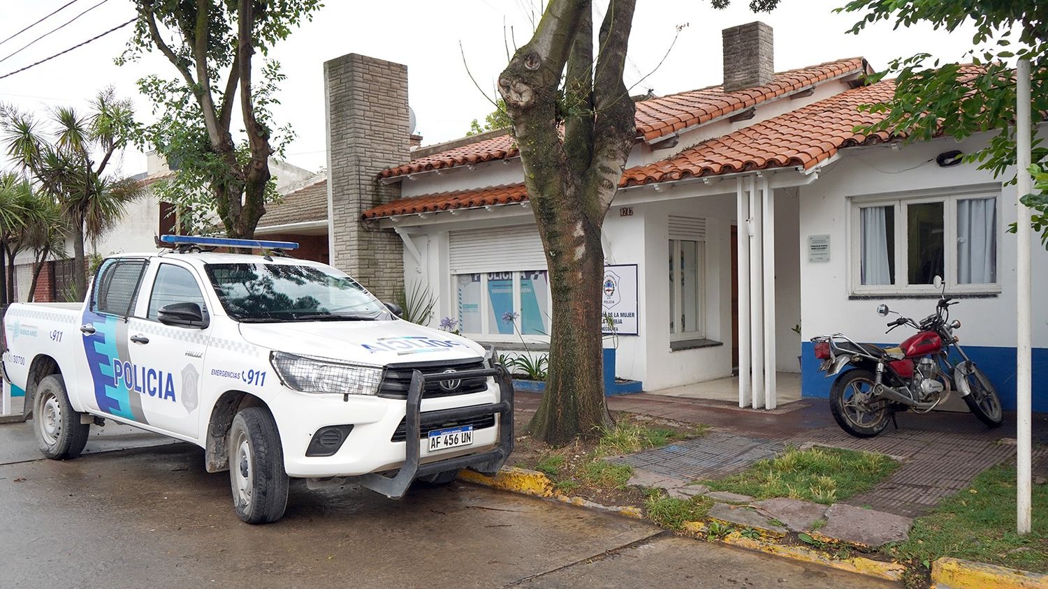 Denuncia. Se radicó ayer en la sede de la Comisaría de la Mujer y la Familia