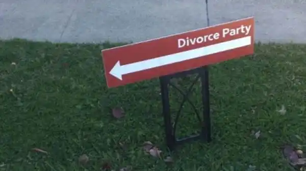La increíble fiesta de divorcio de una pareja en California