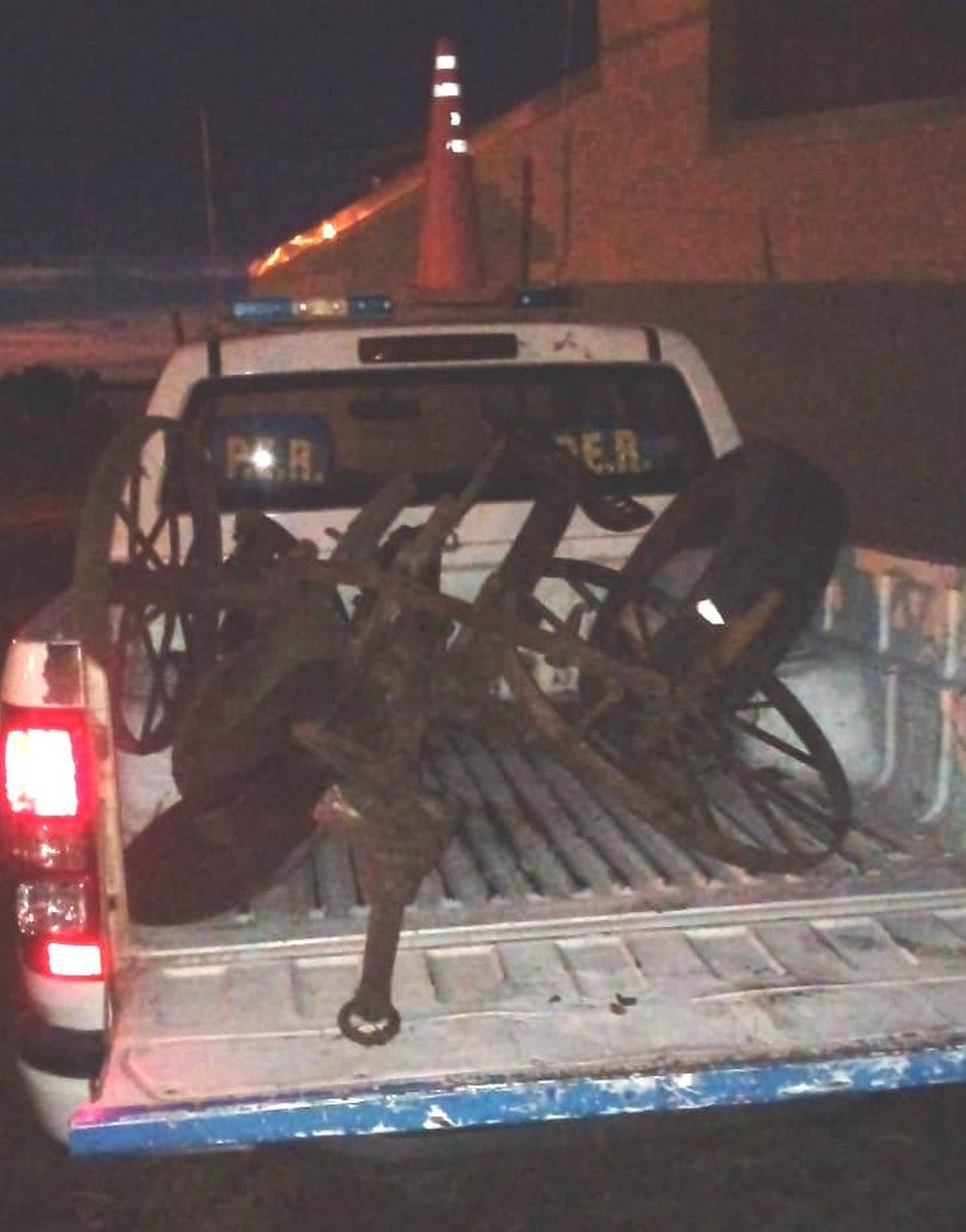 Robaron en una chacra, pero rápidamente la policía halló el elemento sustraído