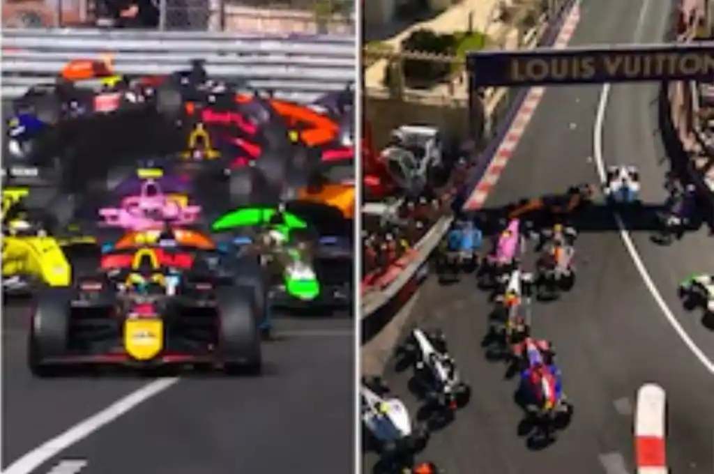 Accidente en Fórmula 2