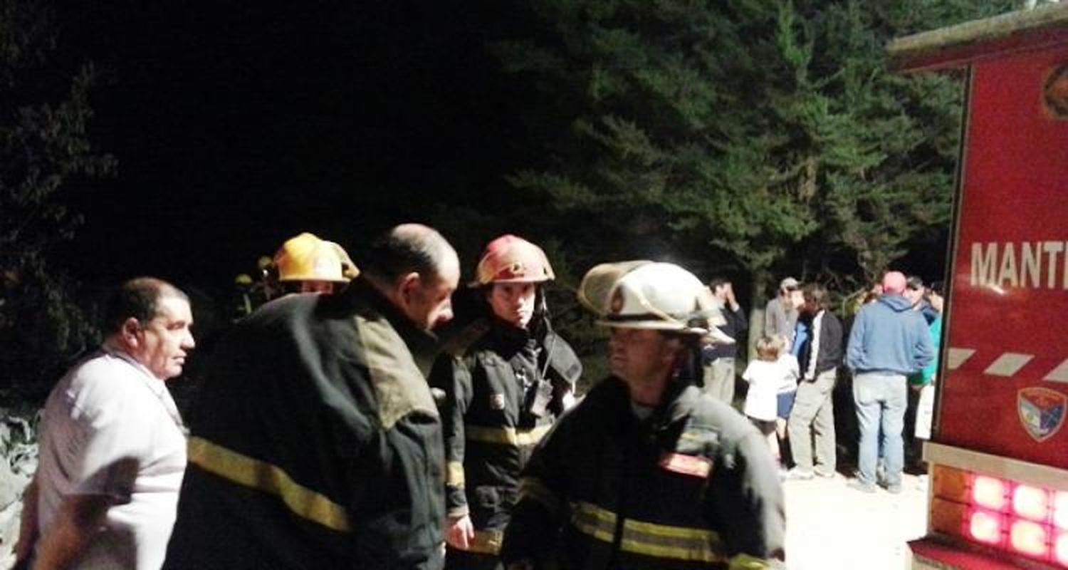 Controlan importante incendio en Noseda y Laprida