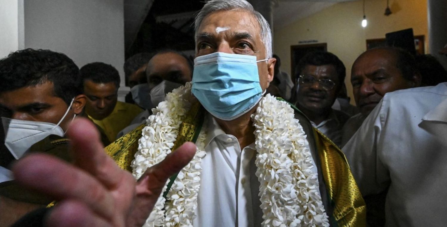 Sri Lanka: tras la renuncia del presidente, el primer ministro asumió el Gobierno