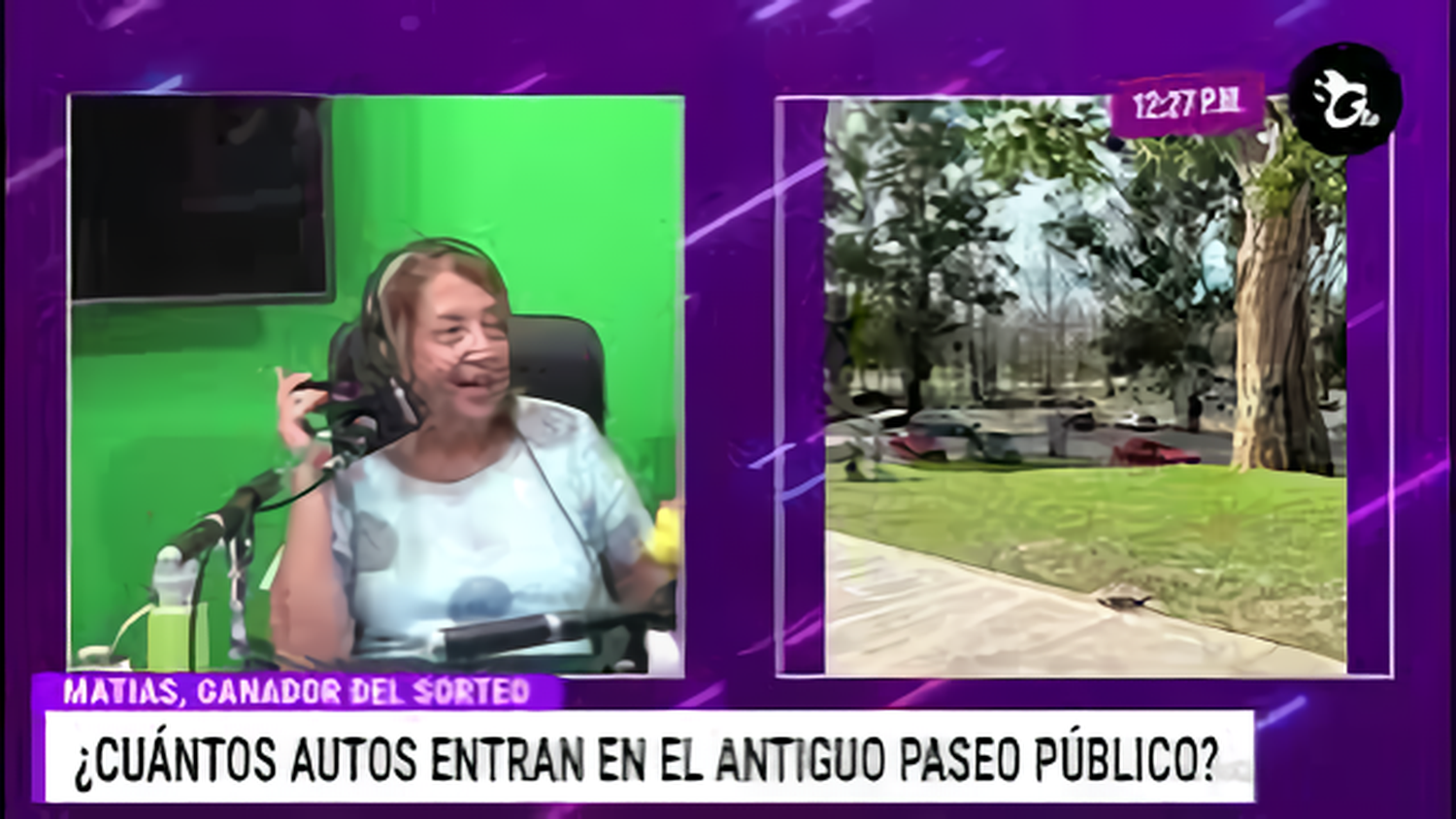 Matías, el ganador del concurso: ¿cuántos autos entran en el antiguo Paseo Público?