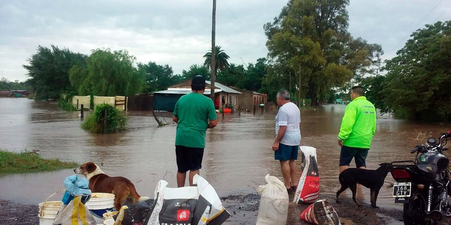 Temporal: 200 evacuados en Pergamino y cortes en Ramallo y Arrecifes