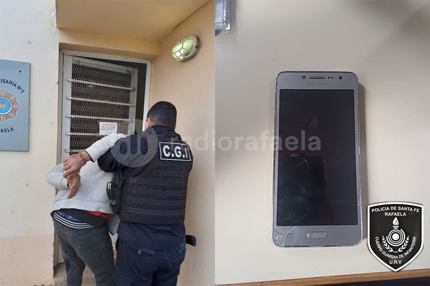 Un ladrón le arrebató el celular de la mano a un hombre y se fue corriendo