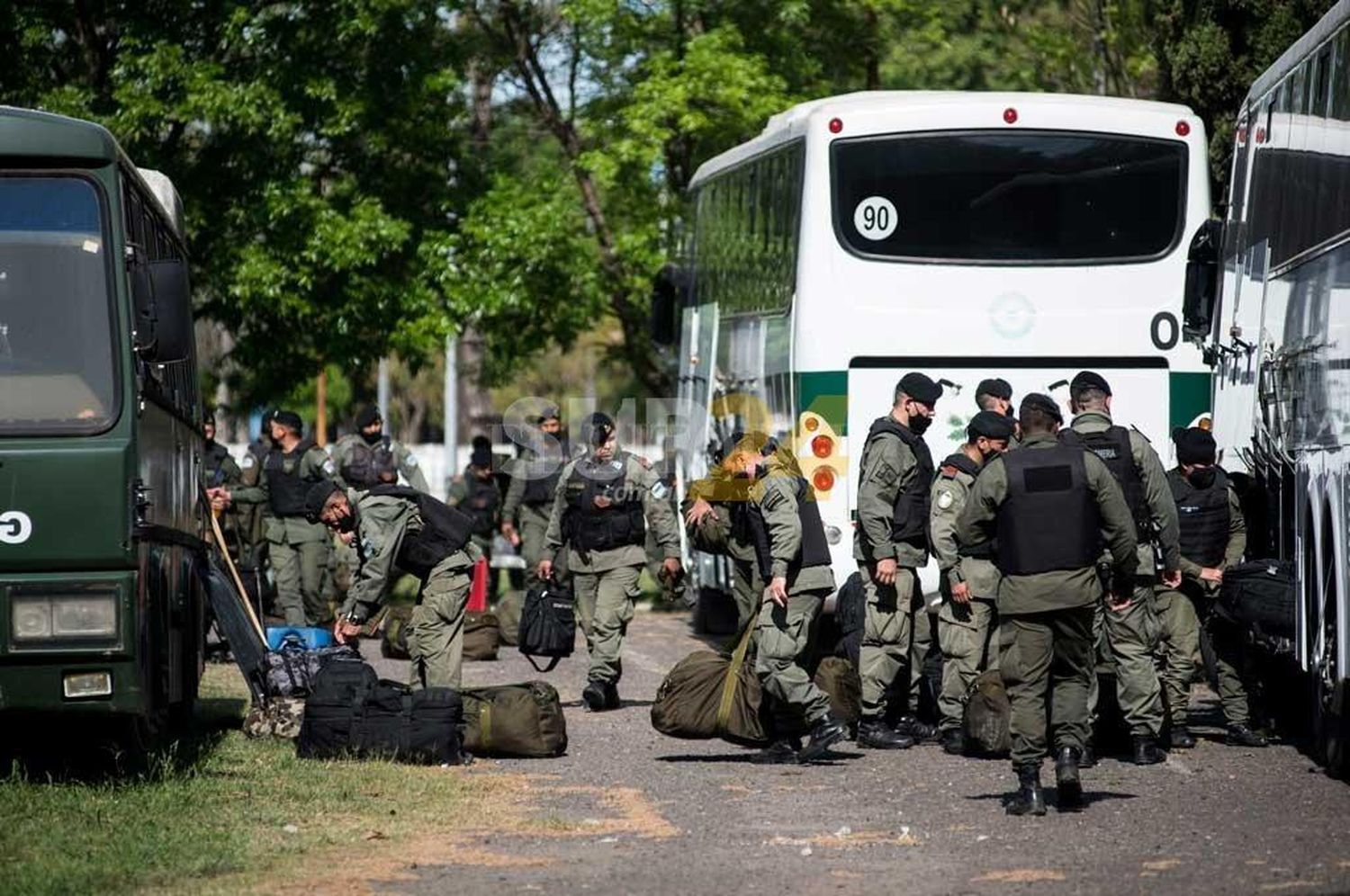 Fuerzas federales, otra vez en la agenda que Lagna lleva a la Nación 