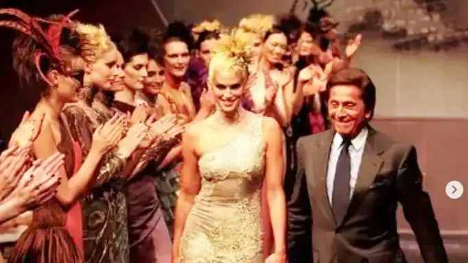Modelos y famosos despiden a Valentino Garavani, el exitoso diseñador