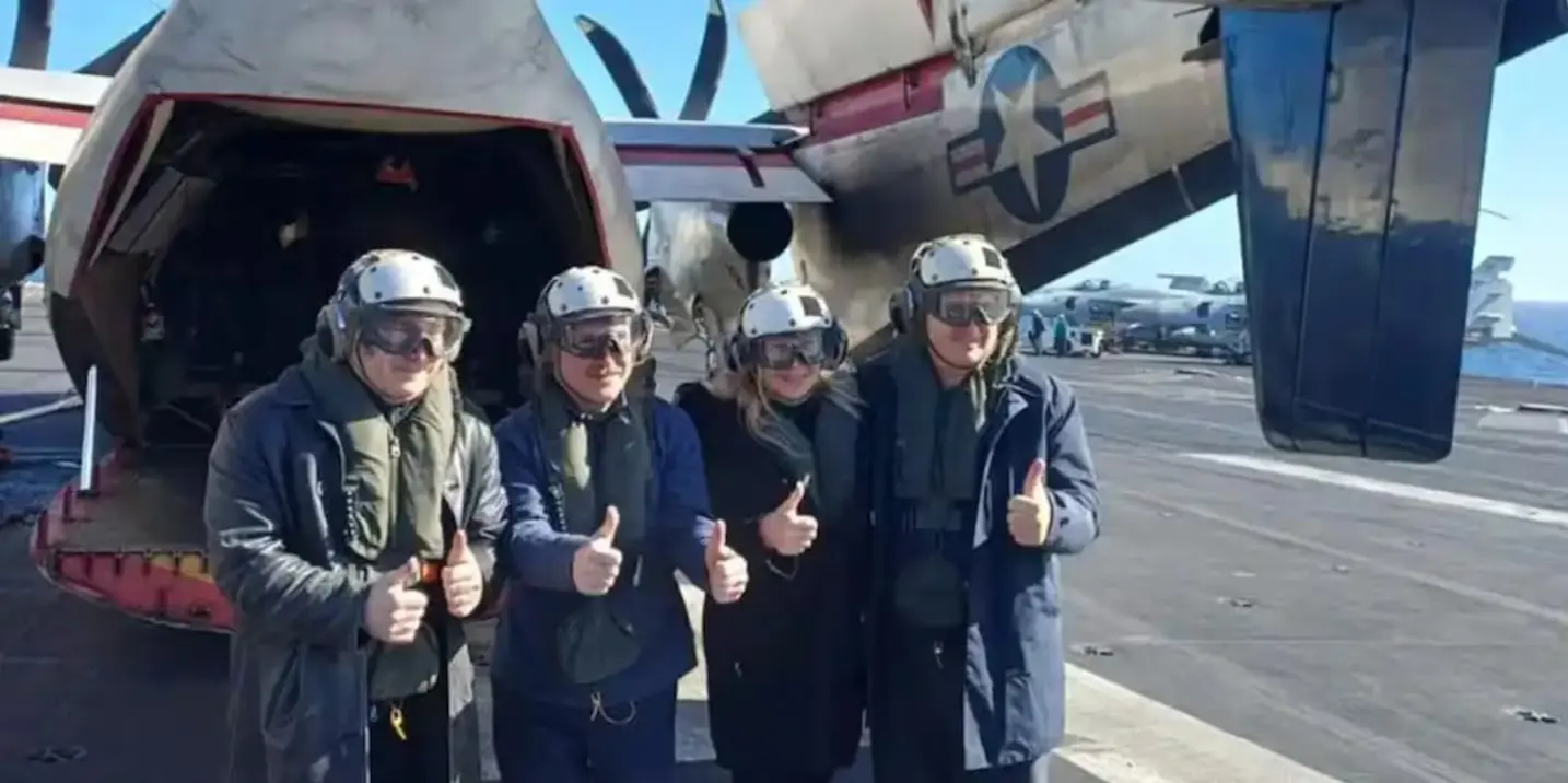 Milei participó de ejercicios navales en el USS Nimitz y afianza su alianza con EE.UU.