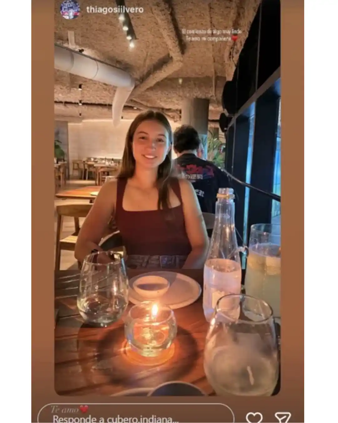 Indiana Cubero y novio 2