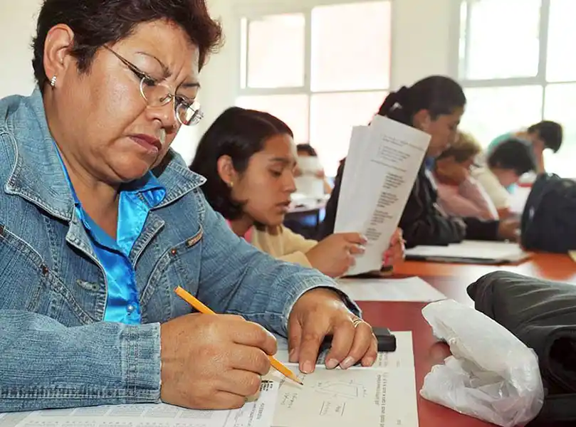 Amplia oferta de educación de adultos