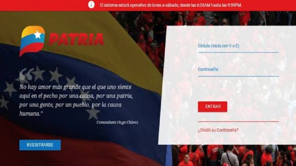 ¡EN MANTENIMIENTO! Conozca los programas de la Plataforma Patria que estarán fuera de servicio este fin de semana
