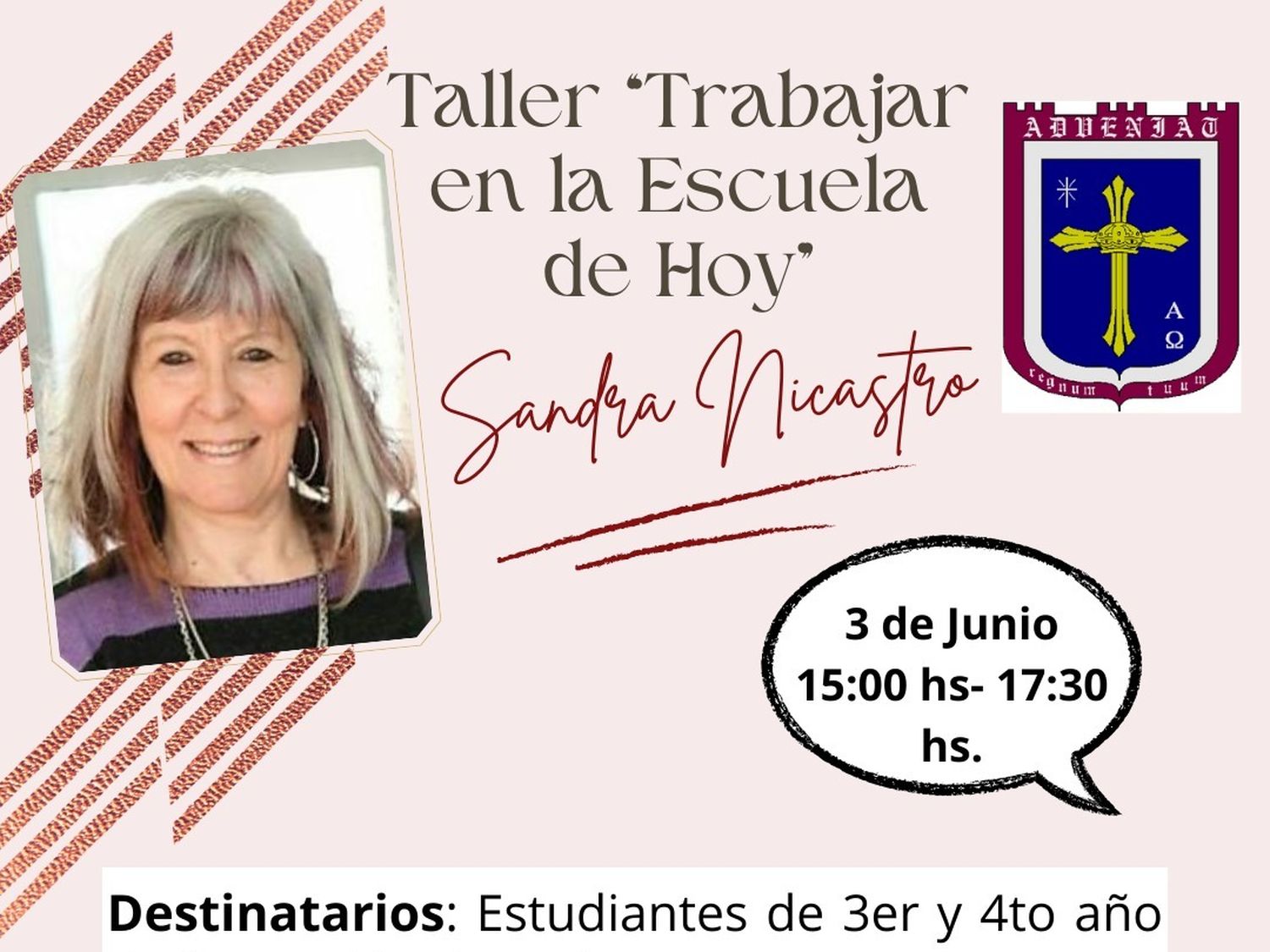 Taller Trabajar en  la Escuela hoy
