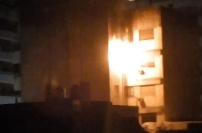 Se incendió un departamento en el centro de Rosario