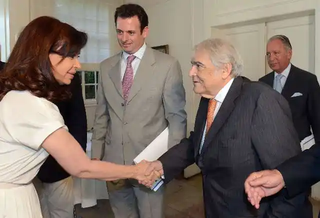 En Olivos, Cristina se reunió con autoridades de la UIA y gobernadores