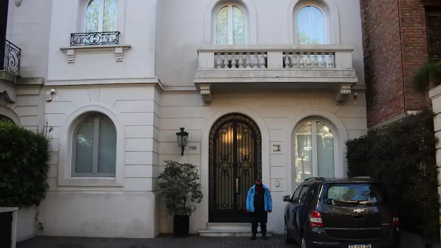 La casa de Pampita en Barrio Parque