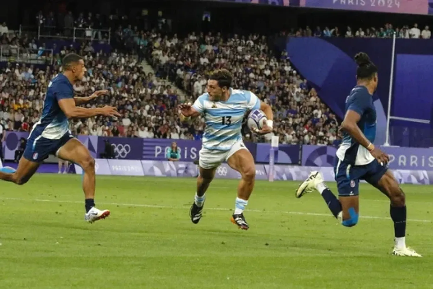 Los Pumas 7s quedaron eliminados de los Juegos Olímpicos tras al perder con Francia