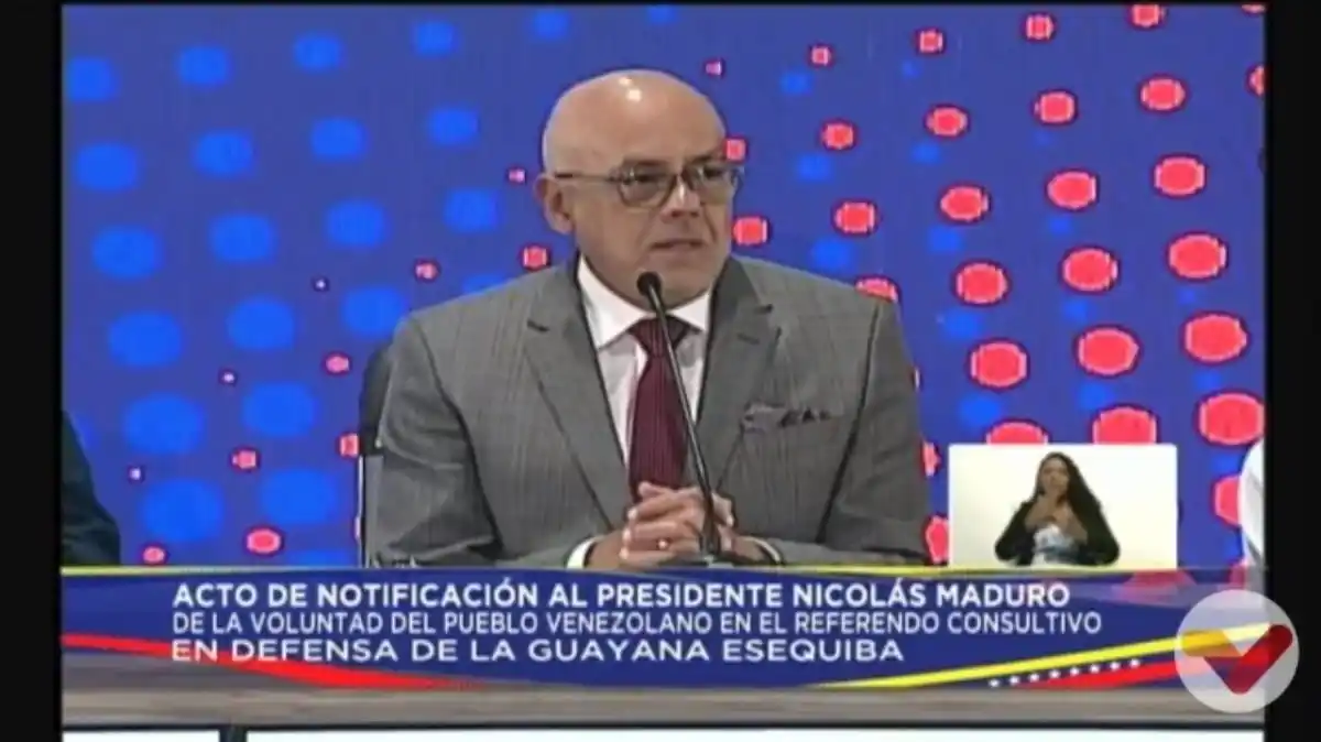 Jorge Rodríguez: ahora iremos por la conquista de la victoria del Esequibo