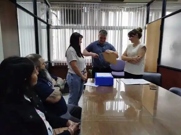 Apertura de sobres correspondientes a la licitación para la digitalización del archivo catastral