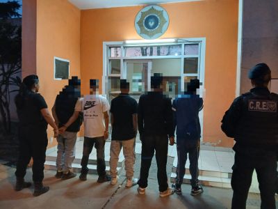 Cinco detenidos en Venado Tuerto por intento de robo a estudiantes