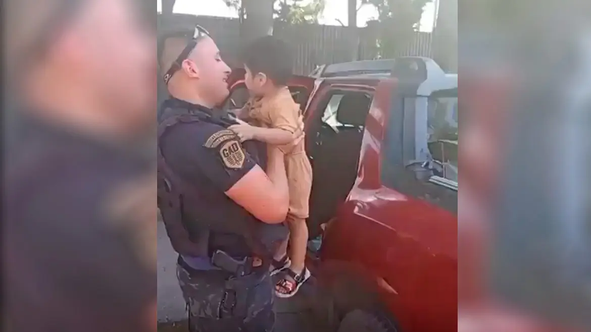 Facundo actuó rápido ante el peligro de vida que corría el menor.