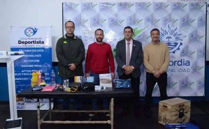 La Clínica Municipal del Deportista recibió insumos del Plan Sumar