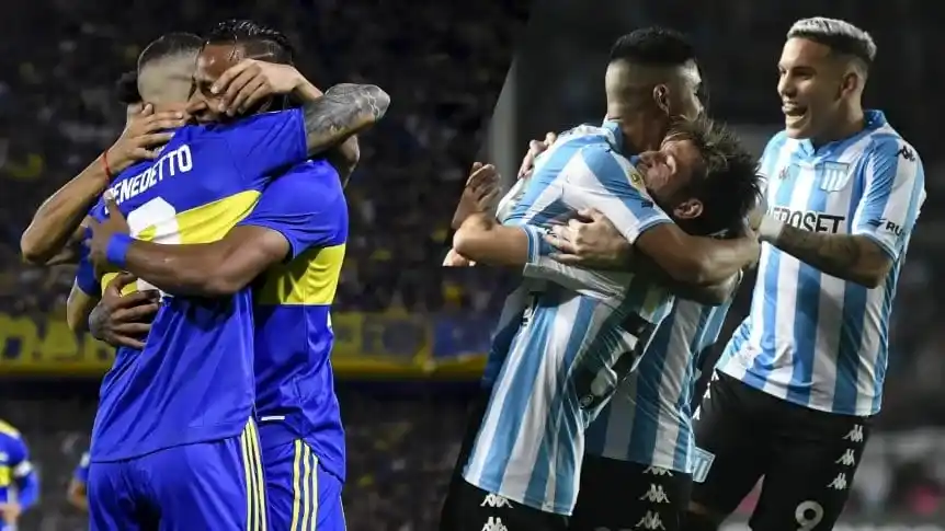 Boca vs. Racing, por las semifinales de la Copa Liga Profesional