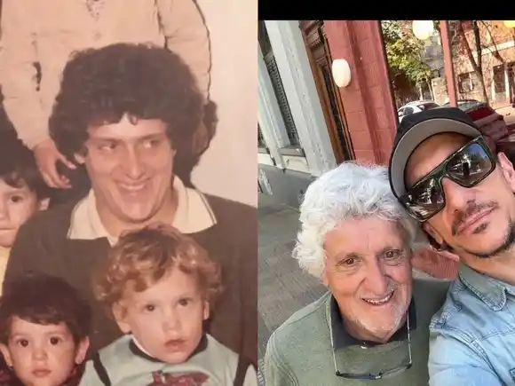 “Sos mi Rocky”: el emotivo saludo de Nico Vázquez a su papá en su cumpleaños