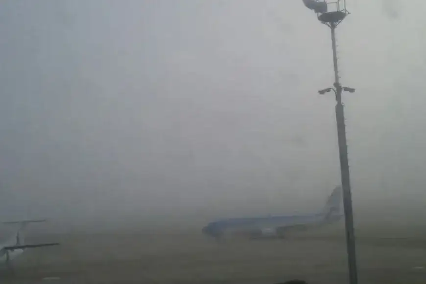aviones niebla