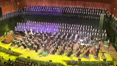 Esta tarde, Tandil vivirá en directo la emoción del Coro del Tabernáculo y su concierto mundial