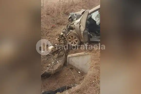 Un fuerte choque frontal en zona rural de la región terminó con varias personas hospitalizadas en Sunchales