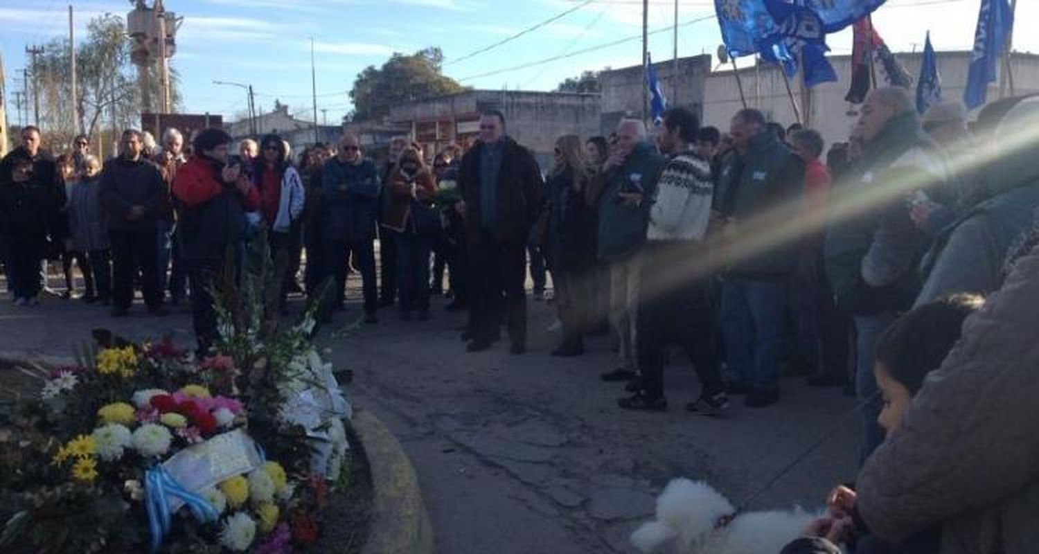 Homenaje a Evita en Baradero