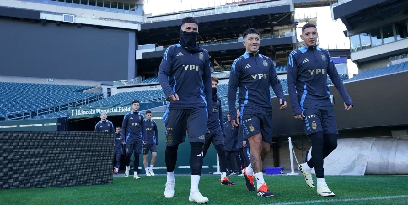 Enzo, Licha y Nahuel, parte de las piezas claves de la próxima selección. Crédito: Selección Argentina