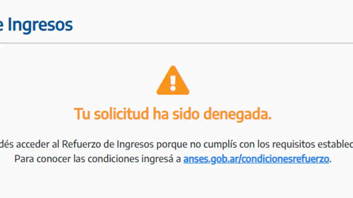 Bono Refuerzo de Anses: Múltiples quejas por rechazos sin justificación