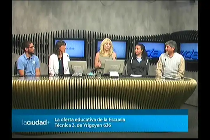 La oferta educativa de la Escuela Técnica 3, de Yrigoyen 636
