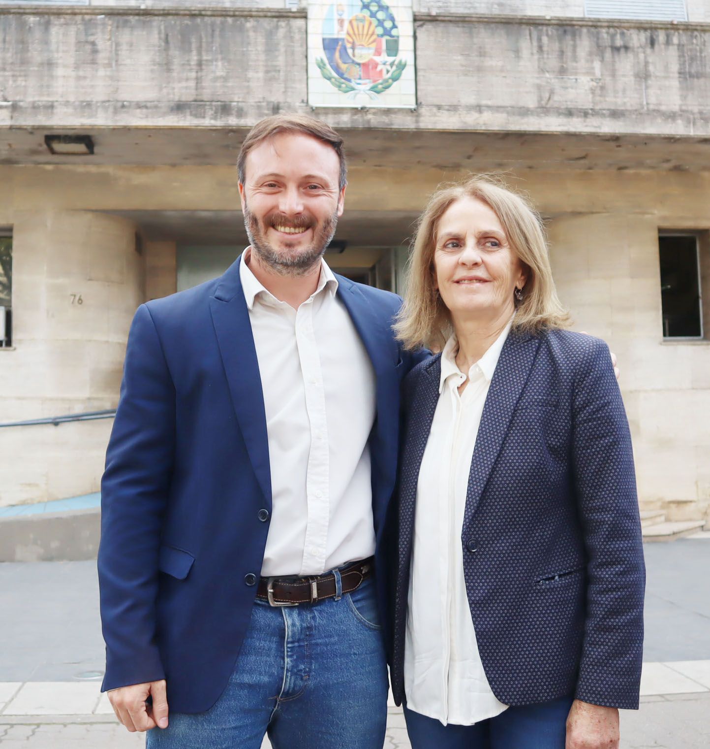 Acto de asunción del intendente Francisco Azcué