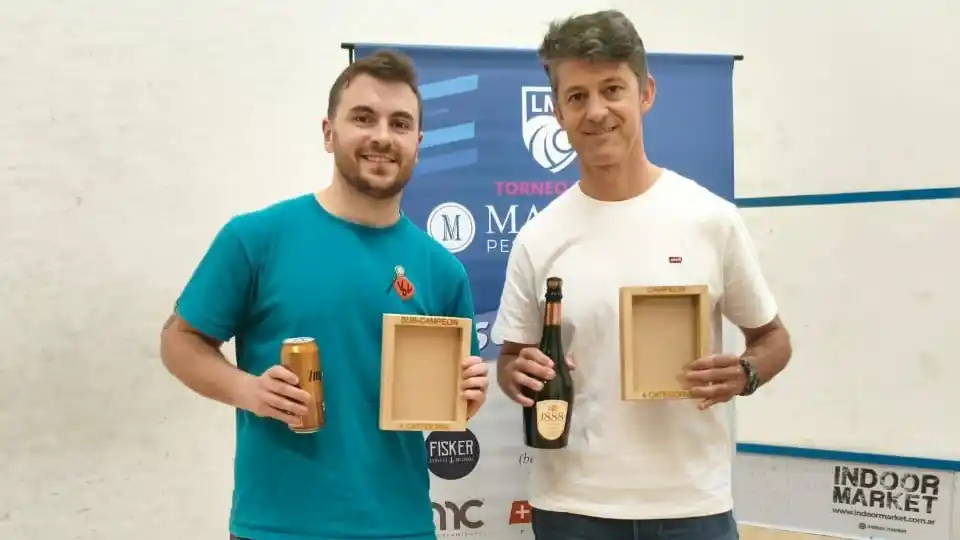 Gonzalo Santilli perdió en la final de cuarta frente a Ariel Canale