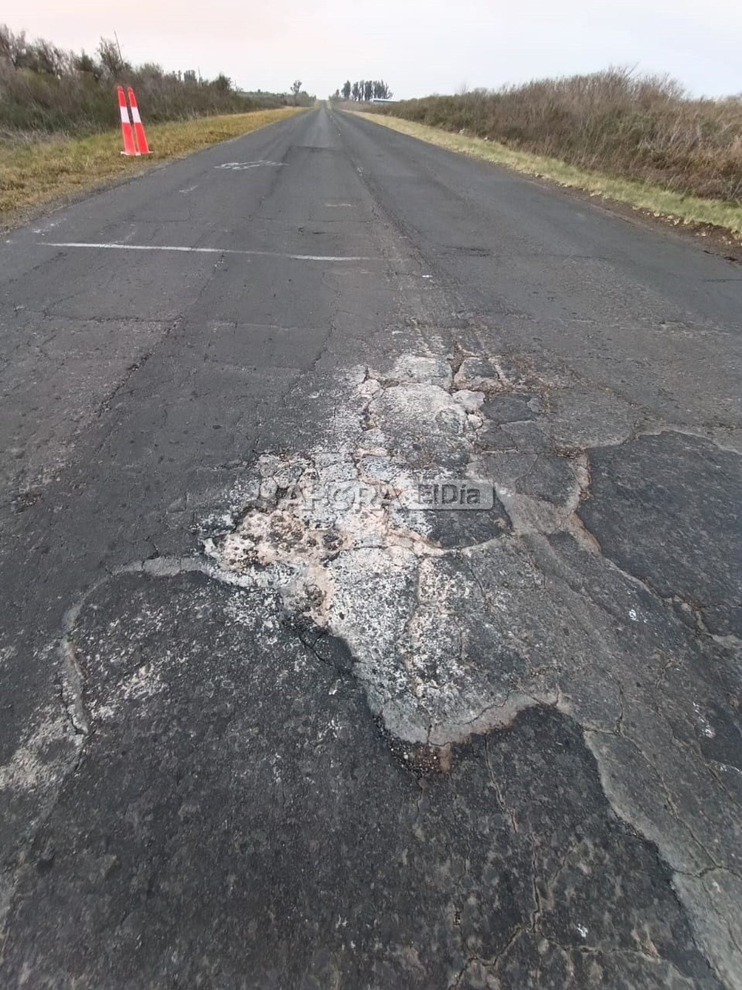 Ruta Nº 20: Repavimentarán el Acceso Norte de la ciudad y harán trabajos de bacheo y reparación