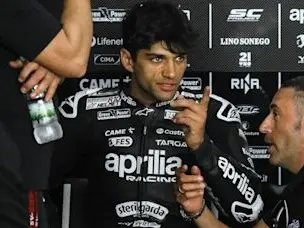 Jorge Martin vuelve a ser operado tras una nueva caída.Foto:EFE