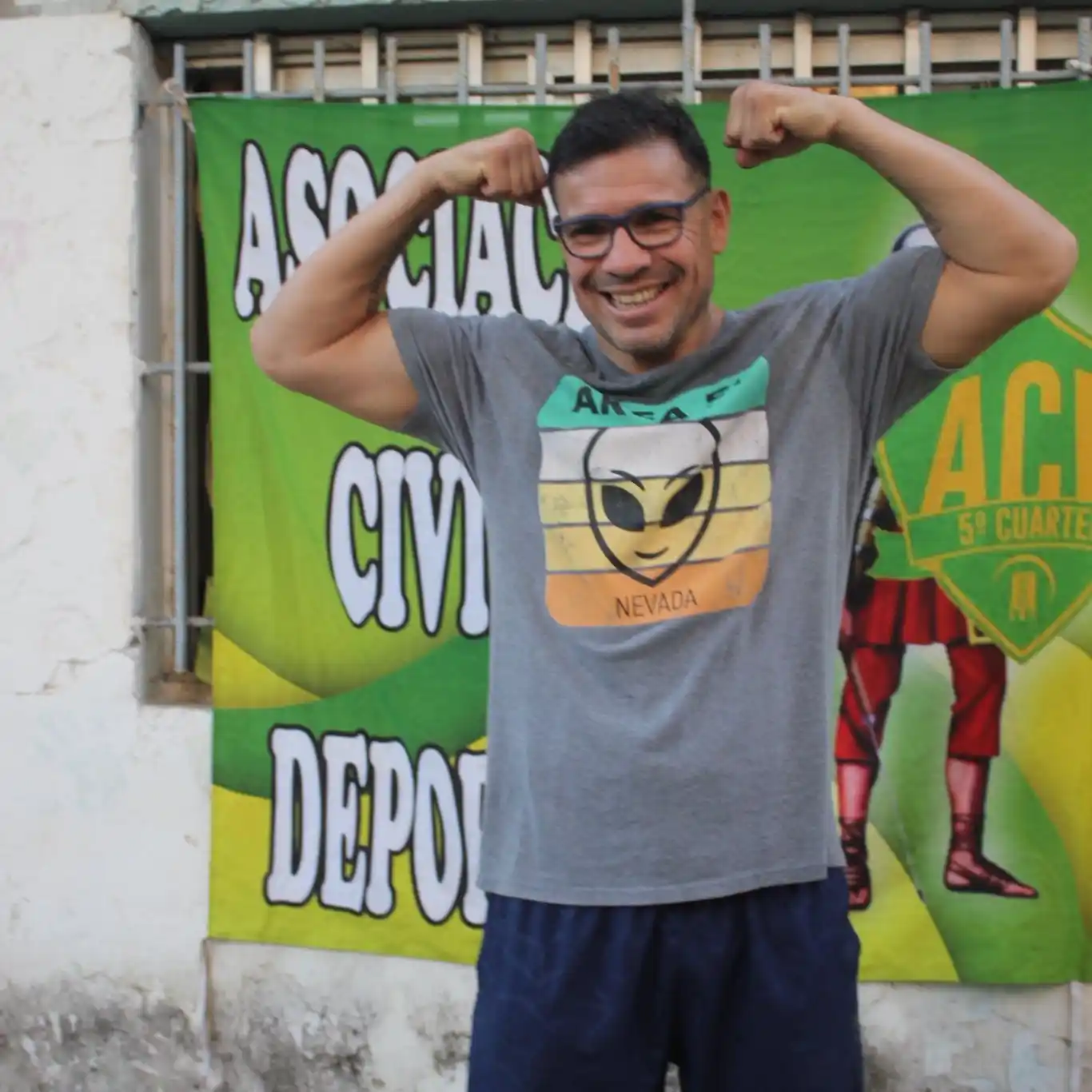 "Maravilla" Martínez dio una charla en el Quinto