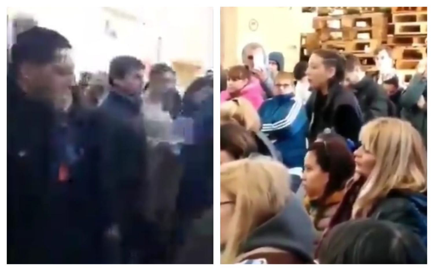 "Nos cagamos de hambre": El mal momento de Vidal durante una recorrida en Quilmes