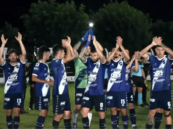 El Lobo venció 3 a 1 de visitante a Dep.Aldao.Foto:BH