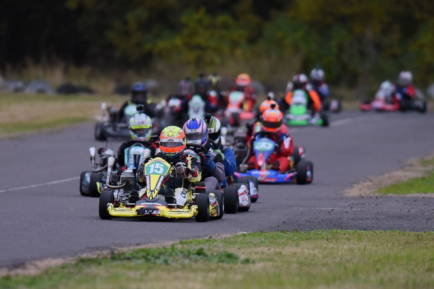 El pasado fin de semana se desarrolló una espectacular fecha del Karting Entrerriano. Récord de máquinas y entre los pilotos estuvo presente nada menos que el "Guri" Omar Martínez.