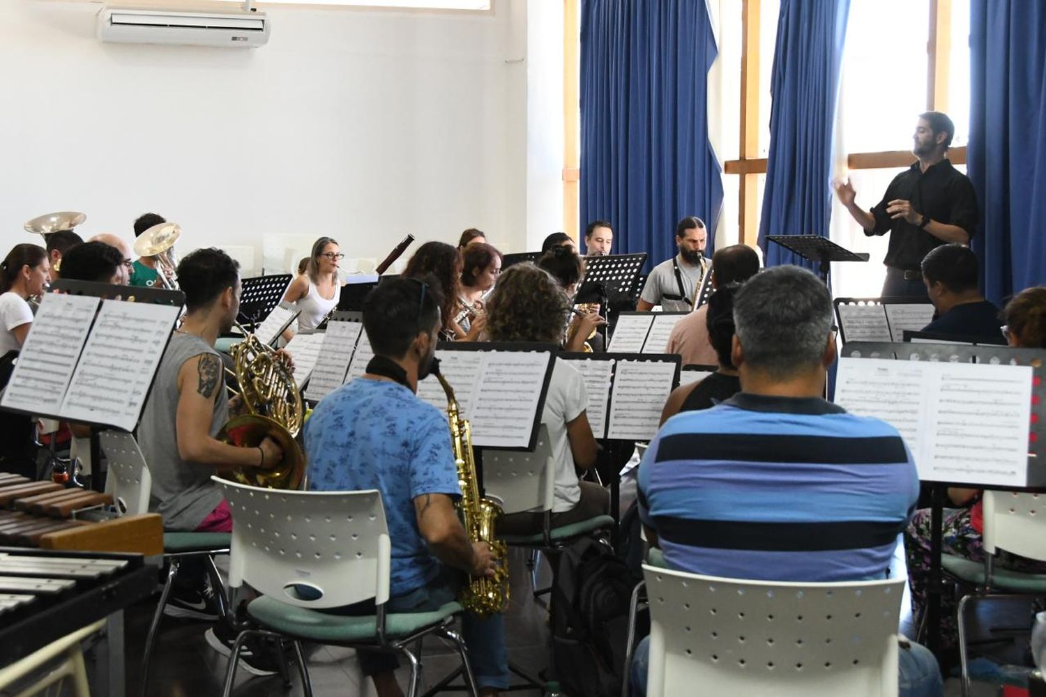 La Banda Sinfónica Municipal realizó su primer concurso interno