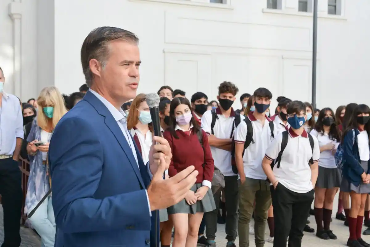 "El camino de liberación va a seguir siendo el de la educación", sostuvo Piaggio en el inicio de las clases