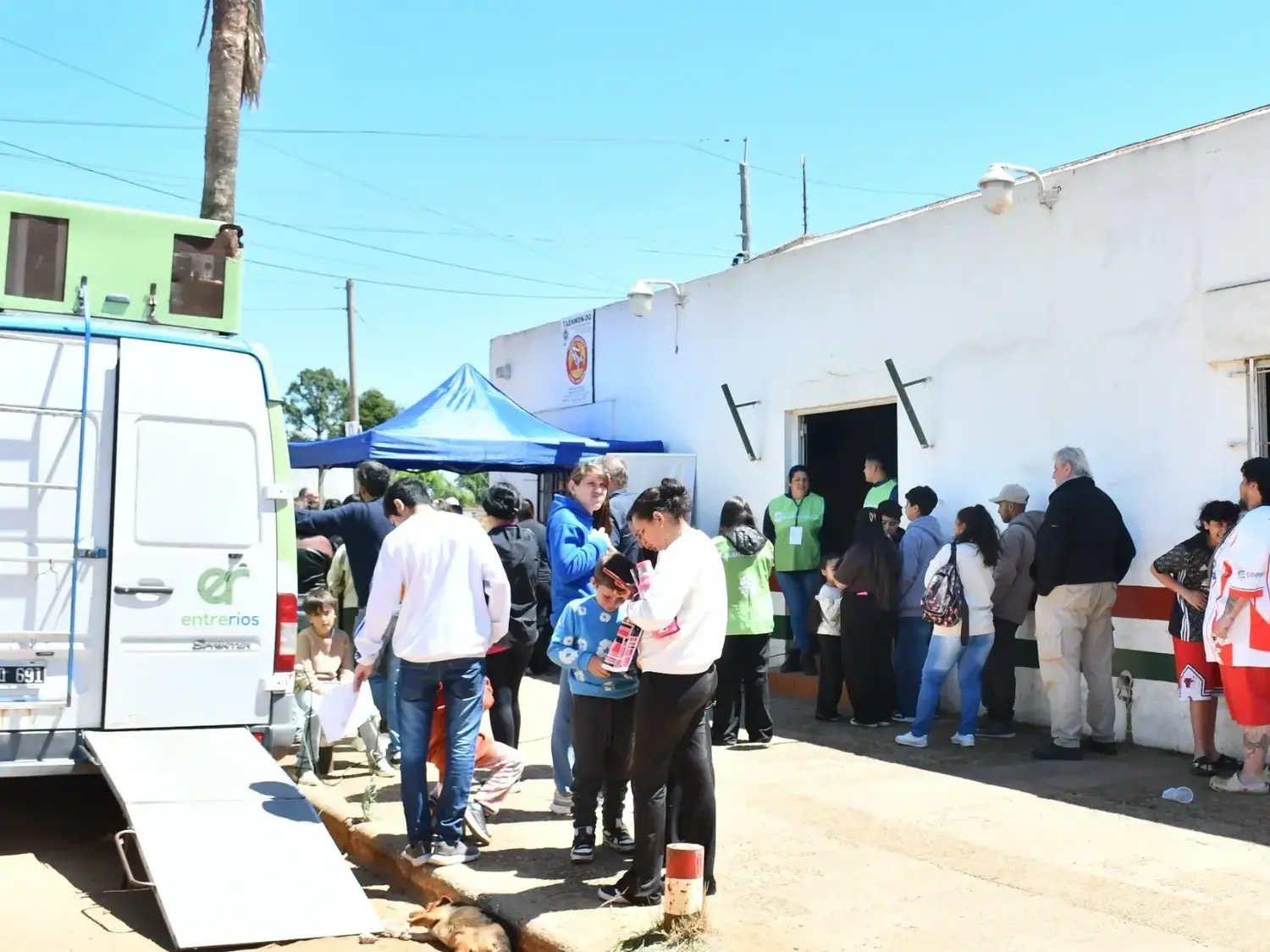 Comenzó la atención del Registro Civil Móvil en Concordia