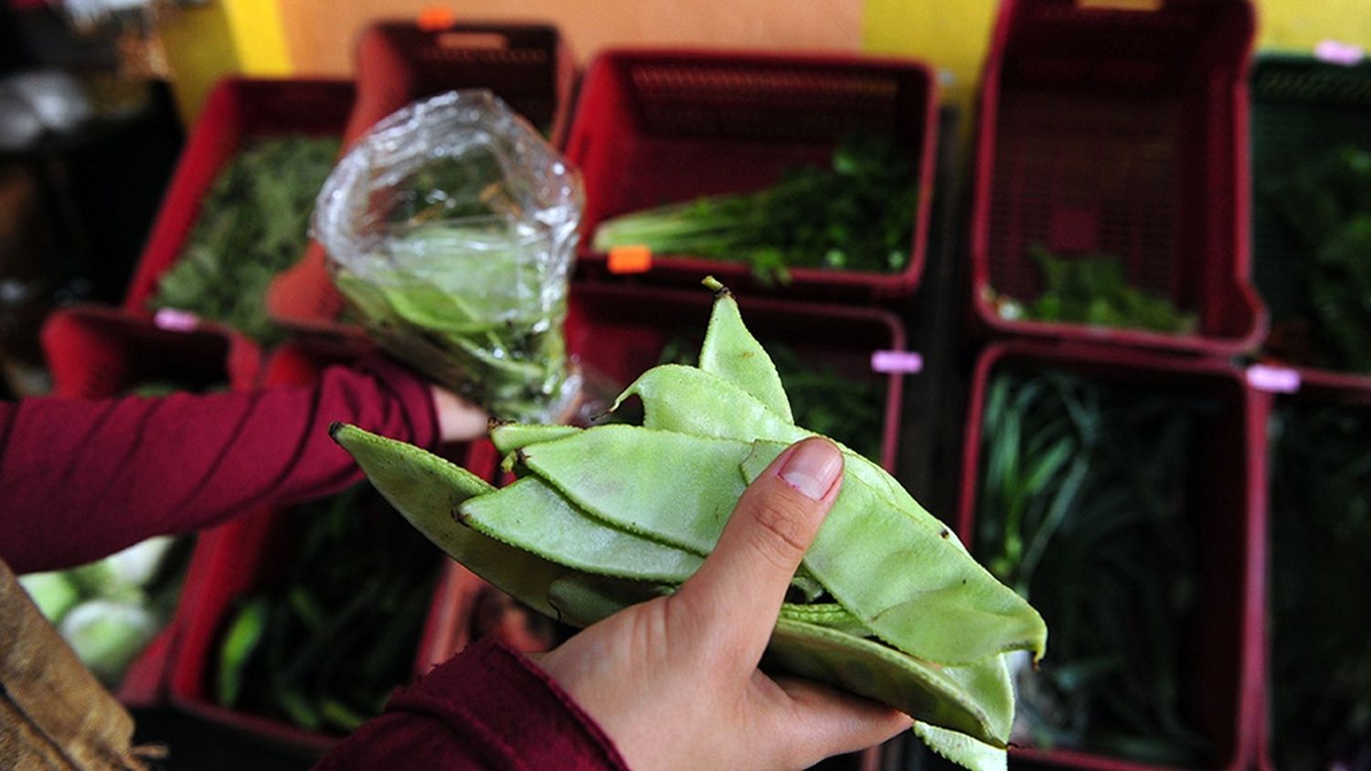 Buscan que frutas y verduras no se vendan en envoltorios plásticos