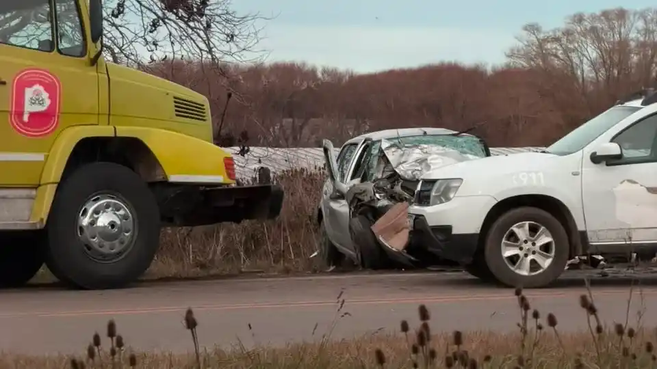 Murió una mujer en un choque en la ruta 88