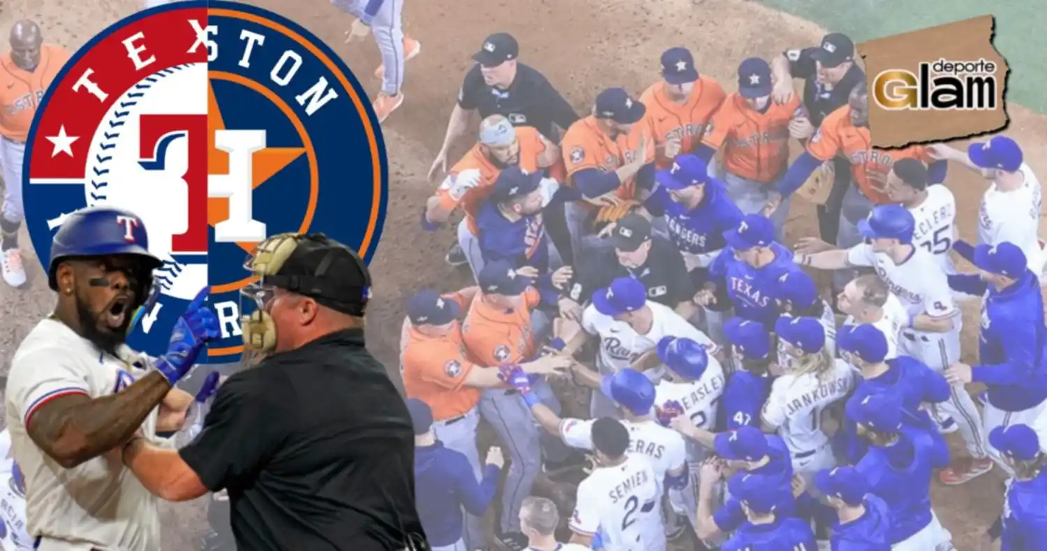 Al borde de los golpes: los Houston Astros y Texas Rangers casi desatan una tremenda pelea