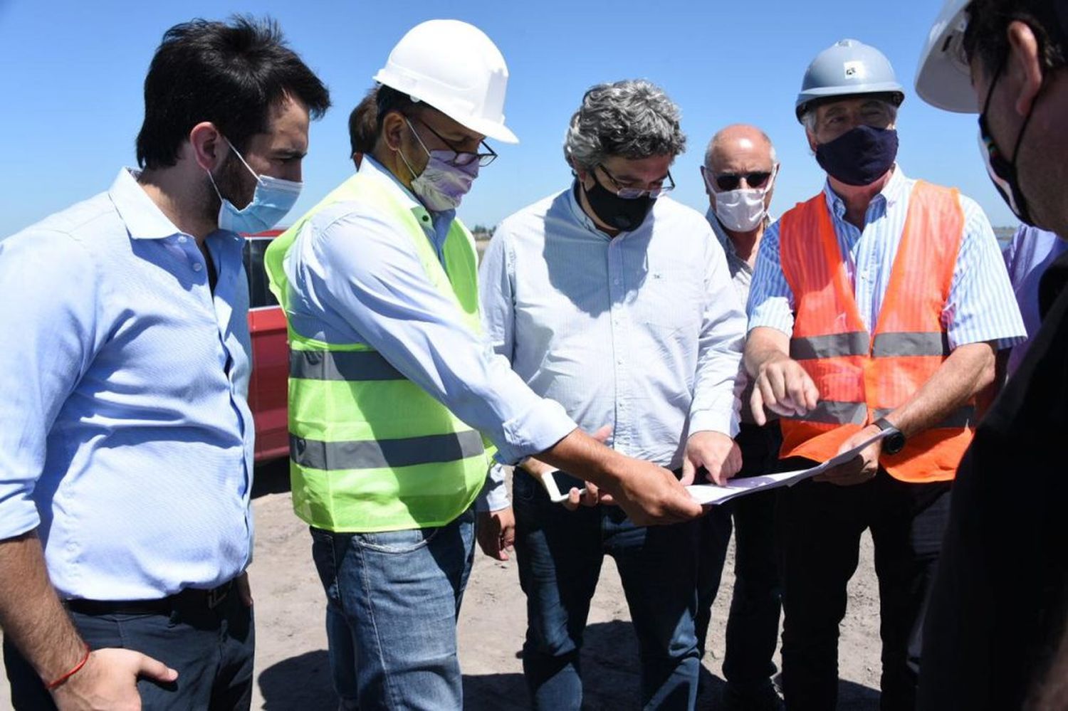 Avanzan las obras del Salado que permitirán recuperar hectáreas para la producción